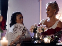 黒人, フェラチオ, チン, ハードコア, 異人種間, オマンコ, オッパイの, 濡れ