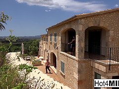 フェラチオ, エロ熟女, なめる, 淫乱熟女, 母, アウトドア, オマンコ, 剃毛