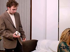 Gevangen, Bedriegen, Man die toekijkt, Hd, Latijnse vrouw, Kut duiken, Geschoren