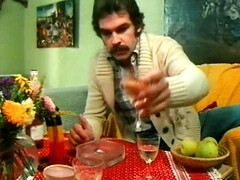 Horny Guy In Red Shirt Eats Hairy Pussy Of Immoral MILF