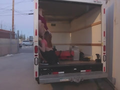 breasty Leah Gotti hot car sex video