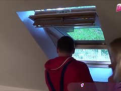 デカパイ, ブロンド, フェラチオ, Hd, 自家製, 熟年, 淫乱熟女, オマンコ