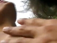 Enthousiasteling, Grote mammen, Blond, Sperma in gezicht, Buiten, Openbaar, Realiteit, Mager