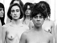 nude protest in Argentina