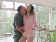 ブロンド, フェラチオ, フェティッシュ, 手コキする, 剃毛, ガリガリ, ティーン, オッパイの