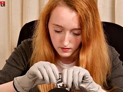 gloveslover present silver latex gloves 1 (2018)