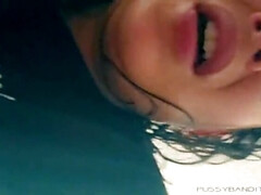 Arsch, Grosser schwanz, Grosse titten, Blasen, Aufs gesicht abspritzen, Latina, Pov, Schlampe