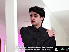 フェラチオ, 浮気者, フランス人, マッサージ, 淫乱熟女, 現実, タトゥー, 妻