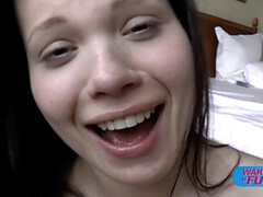 Anal, Lécher le cul, Chambre à dormir, Gros cul, Sucer une bite, Brunette brune, Tir de sperme, Orgasme