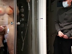 デカチン, 女装男装, イく瞬間, ゲイ, ハードコア, 現実, シャワー, ティーン