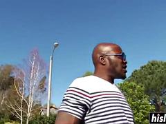 Anaal, Lieveling, Zwart, Zwart, Hardcore, Likken, Buiten, Tieten likken