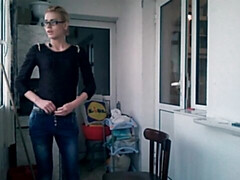 Masturbation, Natürlichen titten, Nackt, Kurzes haar, Dürr, Solo, Entkleiden, Titten