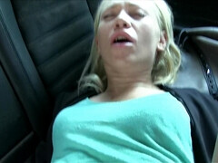 Rubia, Coche, Checa, Europeo, Sexo duro, Al aire libre, Afeitado, Puta