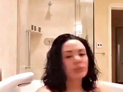 Sienna West shower