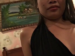 素人, アジア人, デカチン, フェラチオ, フィリピン女性, タイ, オッパイの
