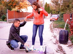 Kont, Blond, Pijpbeurt, Hondjeshouding, Zoenen, Geschoren, Tiener, Tieten likken