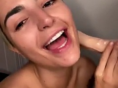 Amateur, Blonde, Fétiche, Masturbation, Solo, Adolescente, Nénés, Webcam
