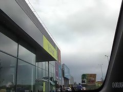 車, チェコ, 彼女, Hd, お金, 公共, 現実, ティーン