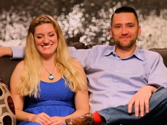 Blondine, Blasen, Hundestellung, Schwarz, Hd, Interrassisch, Milf, Flotter dreier