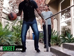 Éjaculation interne, En levrette, Bâillonner, Hd, Criant, Professeur, Adolescente, Plan cul à trois