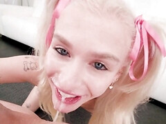 お尻, 美女, デカチン, ブロンド, イマラチオ, 手コキする, 自然山雀, ポルノスター