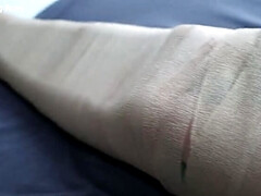 Amerikanisch, Sadomasochismus, Fesselspiele, Hd, Selbstgemacht, Sklave, Socken, Gefesselt