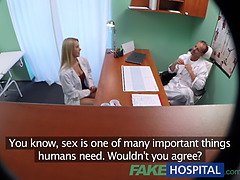 Nikky Dream & George Uhl share a hot load in fakehospital POV reality