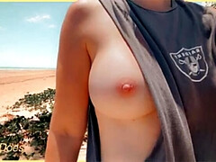 Amateur, Gros seins, Hd, Fait maison, Public, Nénés, Voyeur, Épouse