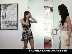 BadMILFS - brilliant huge-chested milf Gets Serviced By Step Sibling
