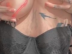 Enthousiasteling, Anaal, Mooi, Blond, Inshuiven, Masturbatie, Panty