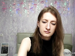 18 años, Amateur, Chica, Morena, Casero, Solo, Tetas, Camara web