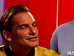 Anal, Gros seins, Noire, Sucer une bite, Noir ébène, Groupe, Plan cul à trois, Nénés