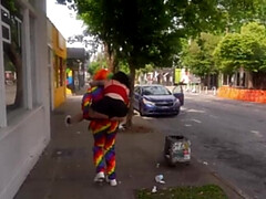 Culo grande, Negro, Morena, Polla, Interracial, Al aire libre, Público, Chupando