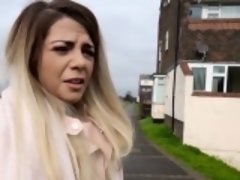 素人, ブロンド, バック, Hd, アウトドア, 公共, 現実