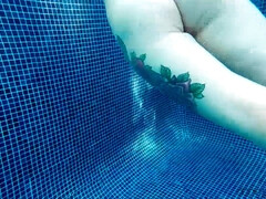 Im freien, Pool, Muschi, Dürr, Eng, Titten