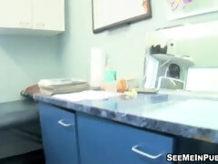 Blond, Sperma shot, Sperma in gezicht, Moeder, Gezichtspunt, Geschoren