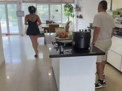 デカ尻, フェラチオ, エロ熟女, カップル, 中出し, 淫乱熟女, スペイン人, 妻