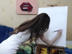 Amateur, Cul, Brunette brune, Fétiche, Webcam