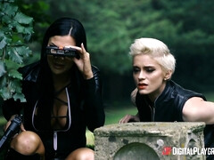 デカパイ, ビッチ, 黒人, フェラチオ, 巨乳な, ハードコア, ヒール, オッパイの