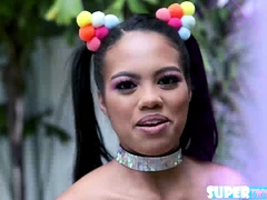 Negro, Ébano, Sexo duro, Hd, Interracial, Adolescente, Tetas