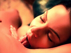 Remarkable lesbian scene with Amirah Adara and Ania Kinski