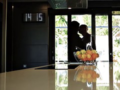 Zwart, Sperma shot, Zwart, Europees, Ondergoed, Moeder die ik wil neuken, Rijden, Geschoren