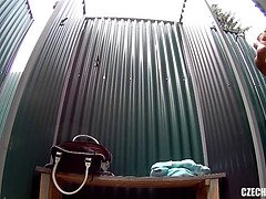Leie, Tschechisch, Öffentlich, Realität, Dusche, Solo, Jungendliche (18+), Spanner