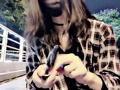 素人, アジア人, 女装男装, 手コキする, オナニー, シーメール