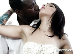 Negro, Mamada, Morena, Estilo perrito, Interracial, Besar, Zapatos, Tetas