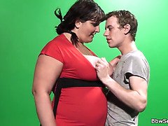 Rondborstig, Bedriegen, Dik, Hd, Reusachtig, Panty, Realiteit, Tieten likken