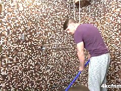 Grosser schwanz, Blasen, Oma, Reif, Strümpfe