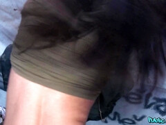 Enthousiasteling, Bedriegen, Sperma in gezicht, Handbeurt, Buiten, Openbaar, Billekoek