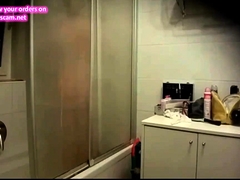 Любители, Милф, Душ, Подглядывание