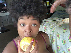 Mamada, Atragantadas